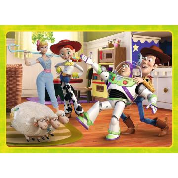 Tref Puzzle Toy Story, Toy Team 4 lü Puzzle (35+48+54+70 Parça)