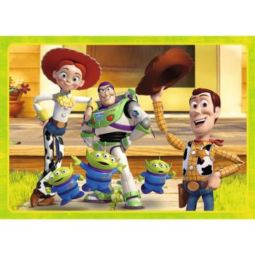 Tref Puzzle Toy Story, Toy Team 4 lü Puzzle (35+48+54+70 Parça)