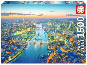 Educa Puzzle London Aerial View 1500 Parça Puzzle