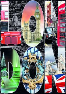 Educa Puzzle London Collage 1000 Parça Puzzle
