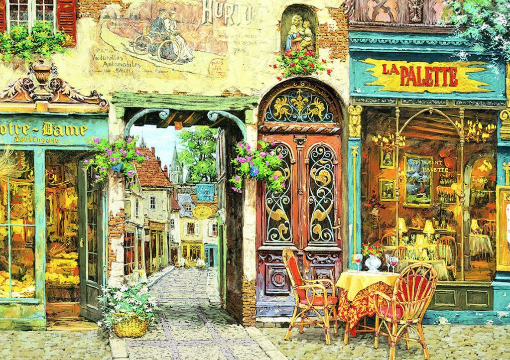 Educa Puzzle La Palette Notre Dame 1000 Parça Puzzle