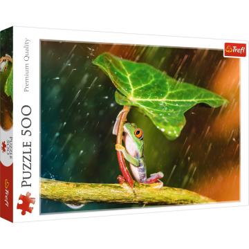 Trefl Puzzle Green Umbrella 500 Parça Puzzle