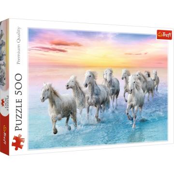 Trefl Puzzle Galloping White Horses 500 Parça Puzzle