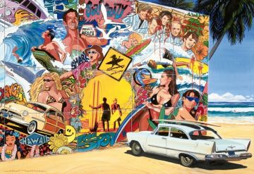 Educa Puzzle Surf Mural 500 Parça Puzzle