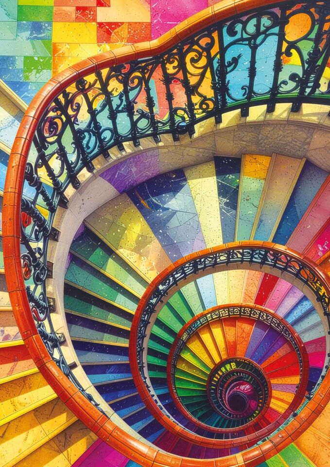 Art Puzzle Aşk Merdiveni 500 Parça Puzzle