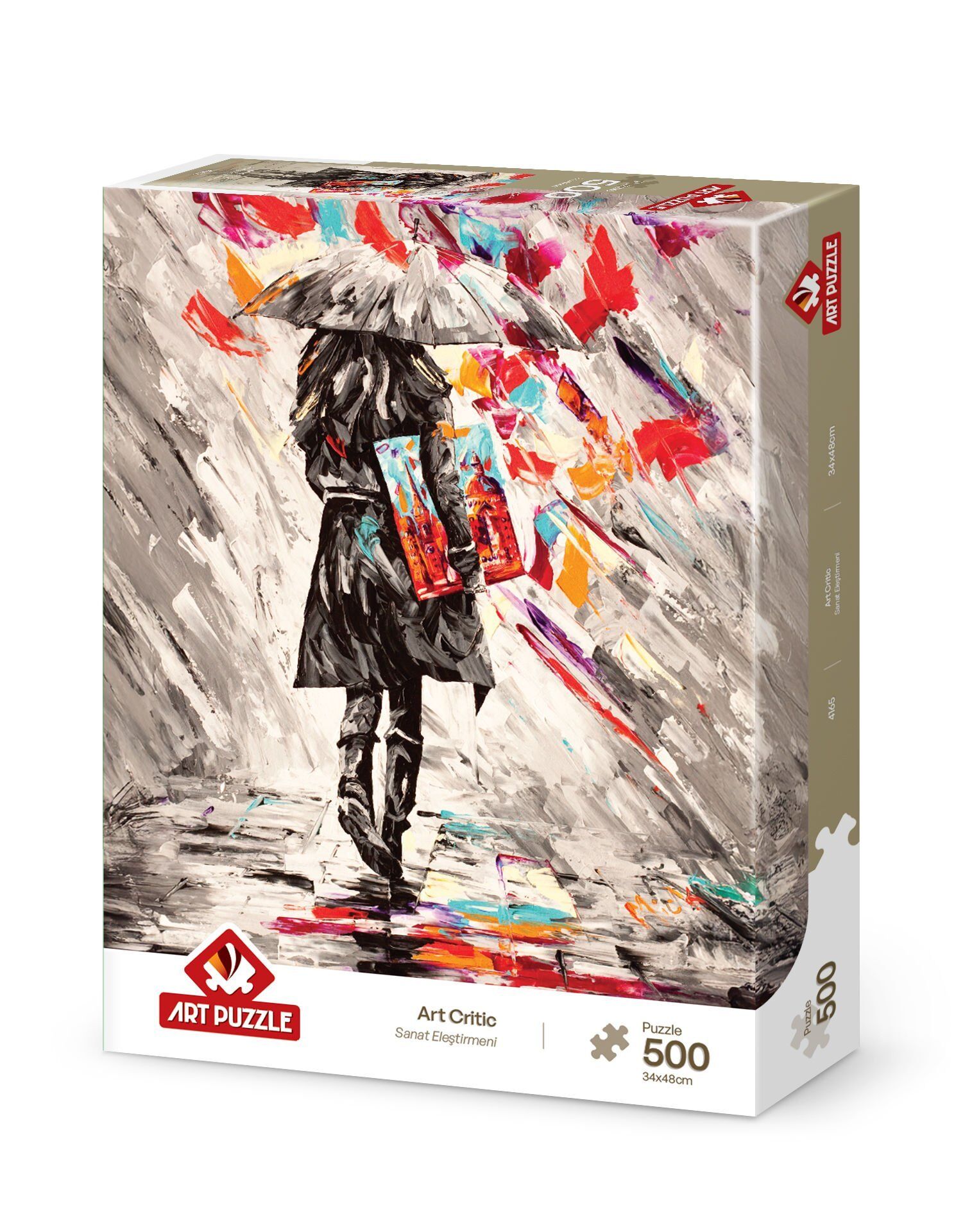 Art Puzzle Sanat Eleştirmeni 500 Parça Puzzle