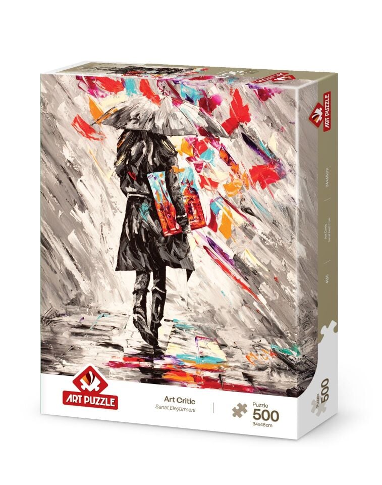 Art Puzzle Sanat Eleştirmeni 500 Parça Puzzle