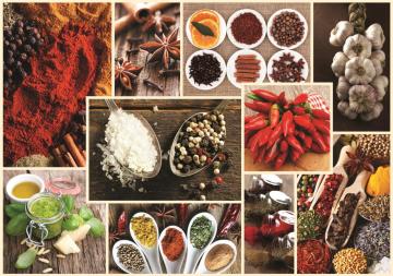 Trefl Puzzle Spices, Collage 1000 Parça Puzzle