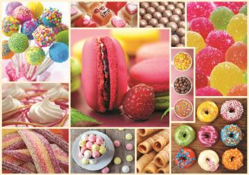 Trefl Puzzle Candy, Collage 1000 Parça Puzzle