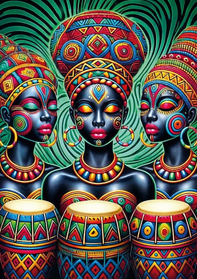 Art Puzzle Kabile Ritmi 1000 Parça Puzzle