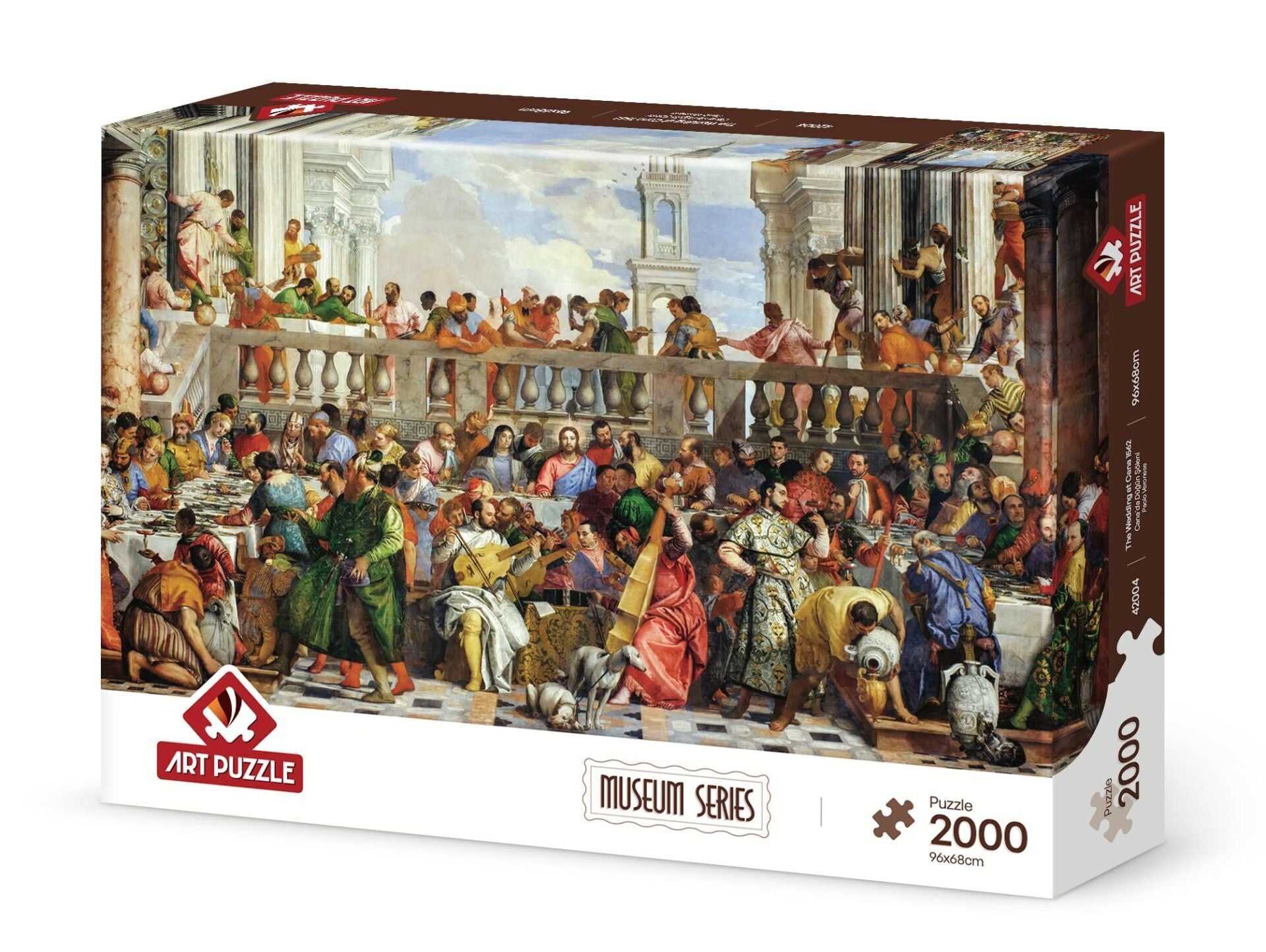 Art Puzzle Cana'da Düğün Şöleni,1562 2000 Parça Puzzle - Puzzlesepeti