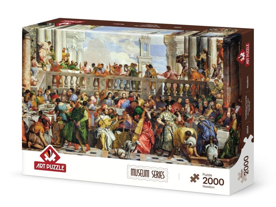 Art Puzzle Cana'da Düğün Şöleni,1562 2000 Parça Puzzle - Puzzlesepeti
