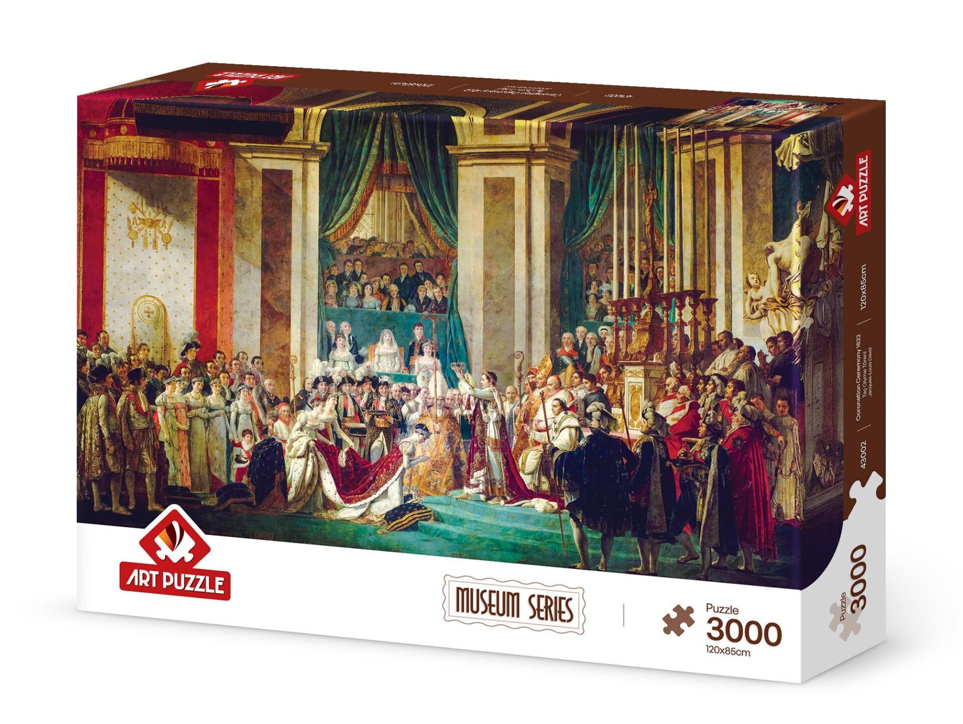 Art Puzzle Taç Giyme Töreni,1822 3000 Parça Puzzle