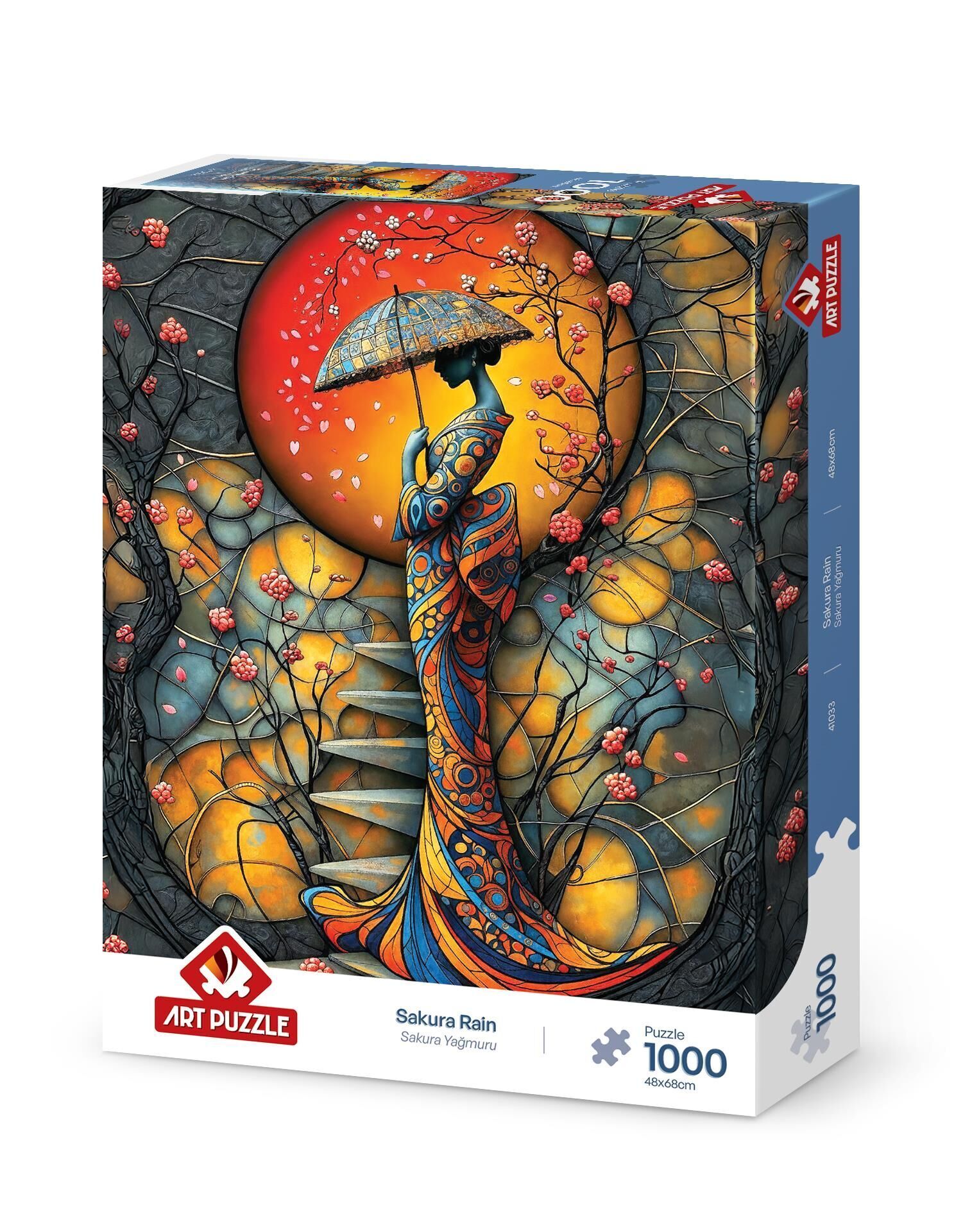 Art Puzzle Sakura Yağmuru 1000 Parça Puzzle