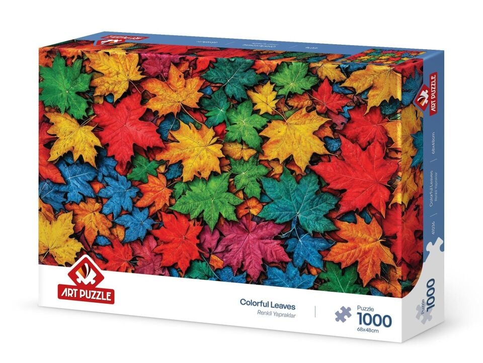 Art Puzzle Renkli Yapraklar 1000 Parça Puzzle