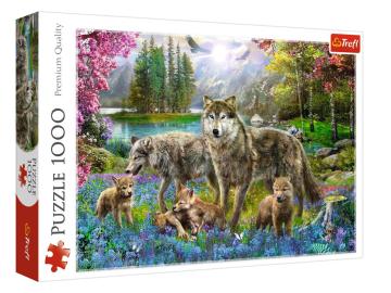 Trefl Puzzle Lupine Family 1000 Parça Puzzle
