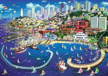 Trefl Puzzle San Francisco Bay 2000 Parça Puzzle