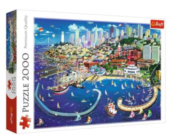 Trefl Puzzle San Francisco Bay 2000 Parça Puzzle