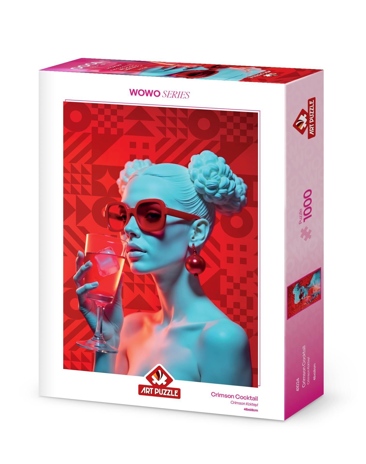 Art Puzzle Crimson Kokteyl 1000 Parça Puzzle