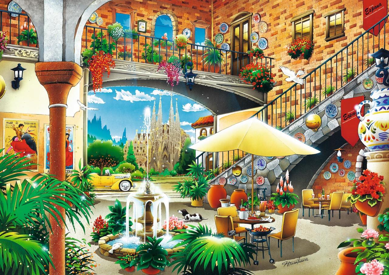 Trefl Puzzle Vista of Barcelona 2000 Parça Puzzle