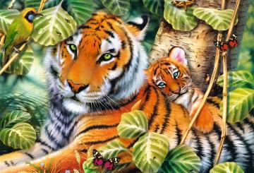 Trefl Puzzle Two Tigers 1500 Parça Puzzle