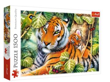 Trefl Puzzle Two Tigers 1500 Parça Puzzle
