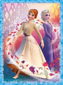 Trefl Puzzle Frozen 2, A Mysterious Land 2 in 1 Puzzle (30+48 Parça)