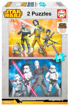 Educa Puzzle Star Wars Rebels 2 X 48 Parça