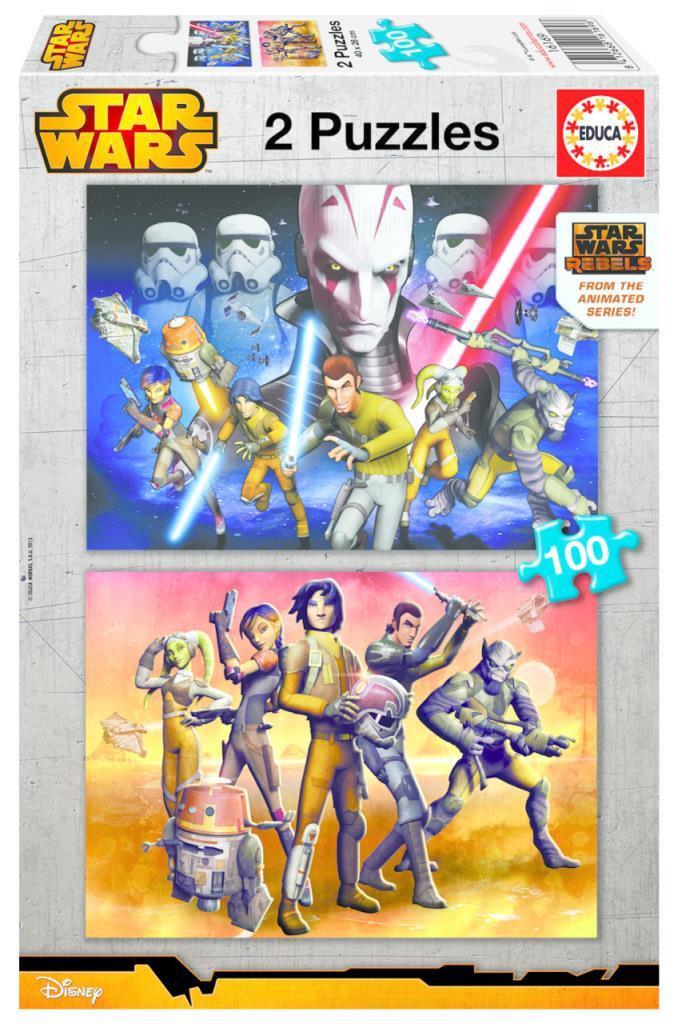 Educa Puzzle Star Wars Rebels 2 X 100 Parça