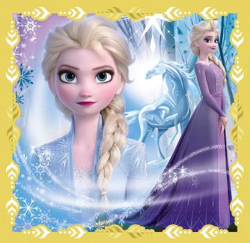 Trefl Puzzle Frozen 2, The Power of Anna and Elsa 3 in 1 Puzzle (20+36+50 Parça)