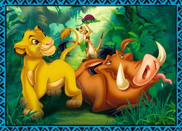 Trefl Puzzle The Lion King And The Friends, Disney 4 in 1 Puzzle (35+48+54+70 Parça)