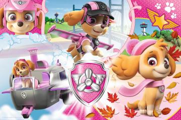 Trefl Puzzle Skye in Action, PAW Patrol 100 Parça Puzzle