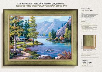 Art Puzzle Göl Evi 2000 Parça Puzzle