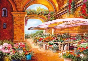 Educa Puzzle Portici'de Pazar 500 Parça Puzzle