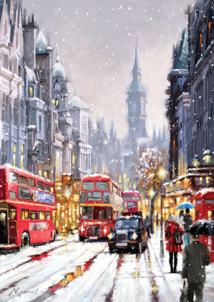 Art Puzzle Beyaz Londra 1500 Parça Puzzle