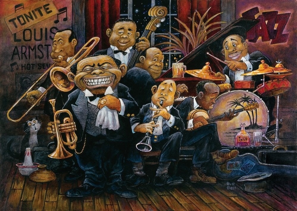 Art Puzzle Louis Armstrong Ve Orkestrası 1500 Parça Puzzle