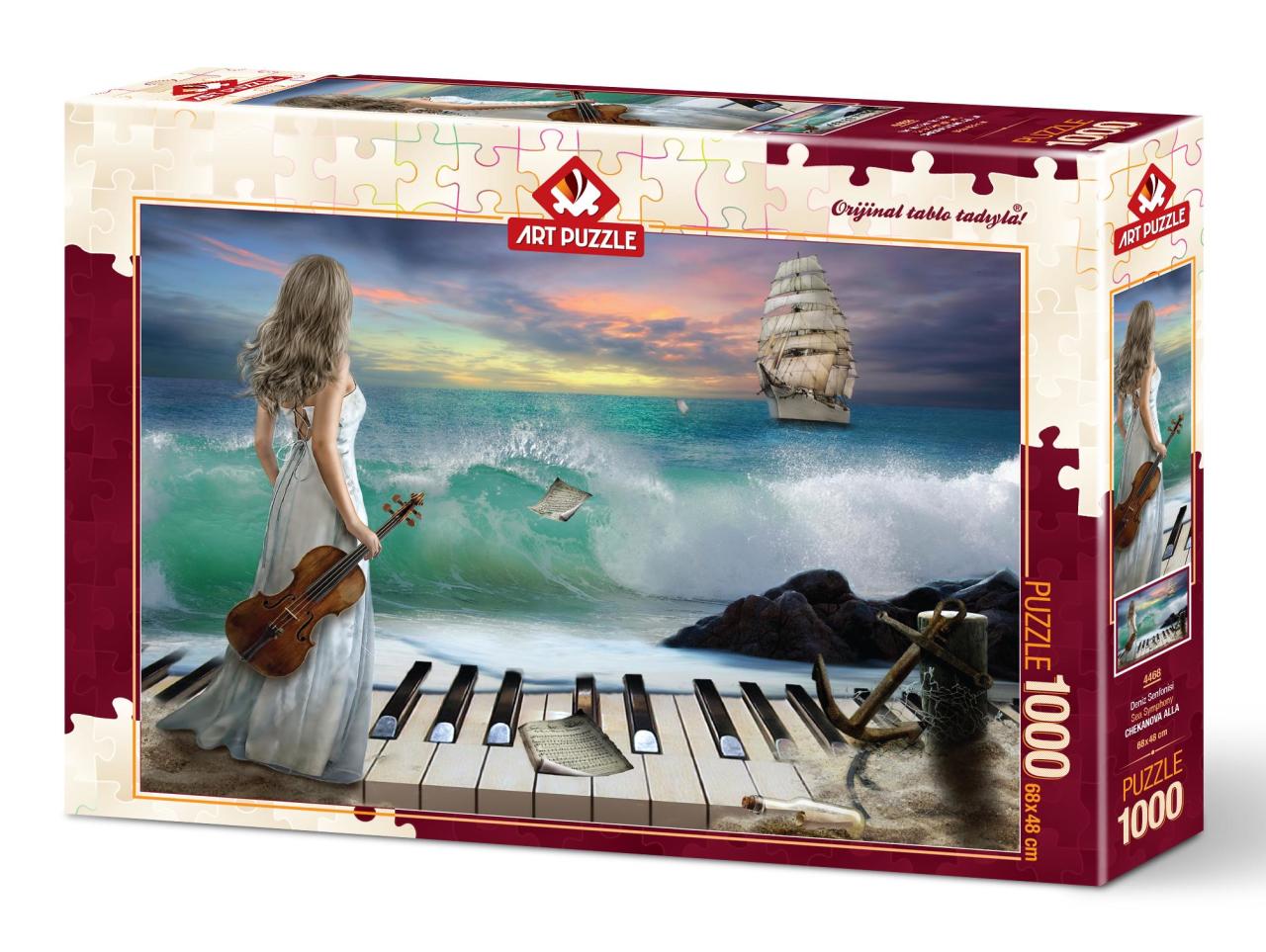 Art Puzzle Deniz Senfonisi 1000 Parça Puzzle