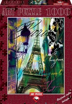 Art Puzzle Bonjour 1000 Parça Puzzle