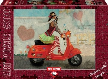 Art Puzzle Marjinal 500 Parça Puzzle