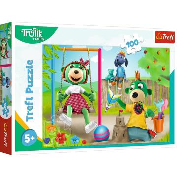 Trefl Puzzle Funny Treflıks 100 Parça Çocuk Puzzle