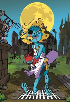 Educa Puzzle Zombis, La Rubia The Blonde 500 Parça Puzzle