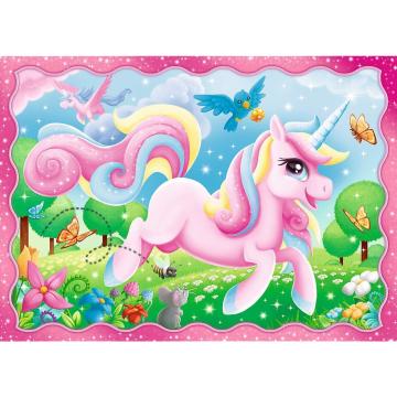 Trefl Puzzle Unıcorns And Magıc 4 in 1 Çocuk Puzzle (35+48+54+70 Parça)