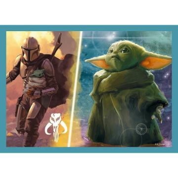 Trefl Puzzle The Mandalorıan / Lucasfılm Star Wars The Mandalorıan 4 in 1 Çocuk Puzzle (35+48+54+70 Parça)