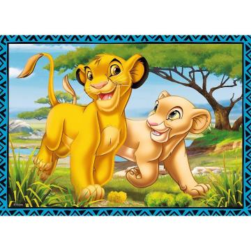 Trefl Puzzle Adventures Of The Lıon Kıng 4 in 1 Çocuk Puzzle (35+48+54+70 Parça)