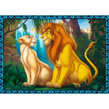 Trefl Puzzle Adventures Of The Lıon Kıng 4 in 1 Çocuk Puzzle (35+48+54+70 Parça)