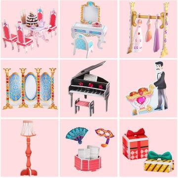 Cubic Fun Prenses Doğum Günü Şatosu