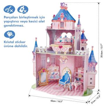 Cubic Fun Prenses Gizli Bahçe Şatosu