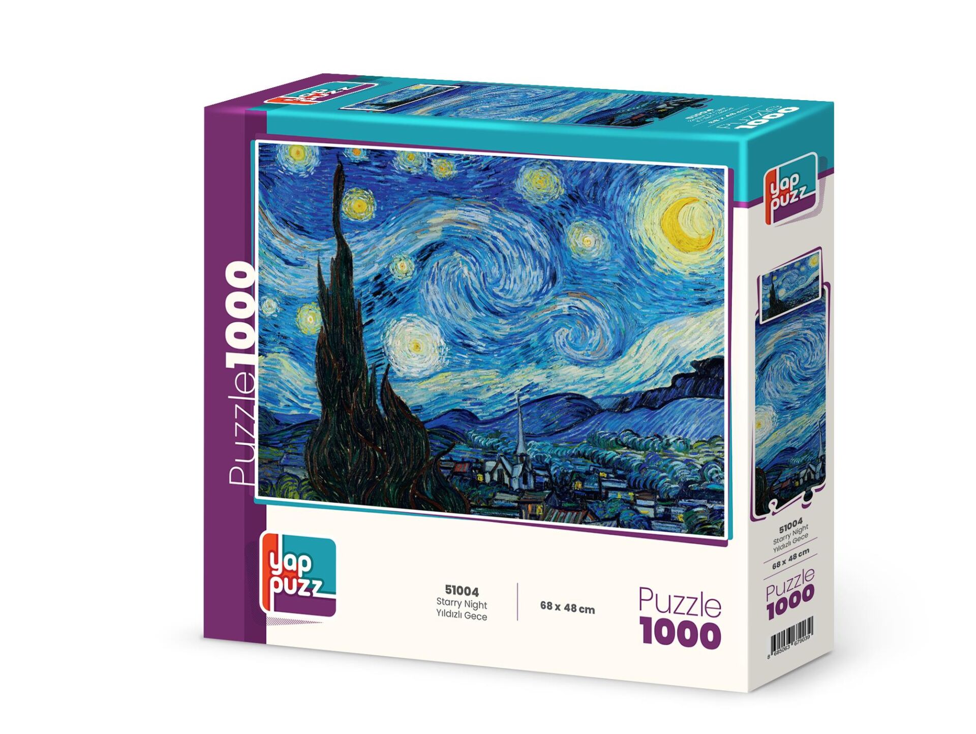 Yappuzz Yıldızlı Gece 1000 Parça Puzzle