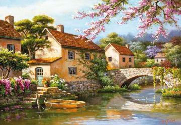 Educa Puzzle Köydeki Kanal 1500 Parça Puzzle
