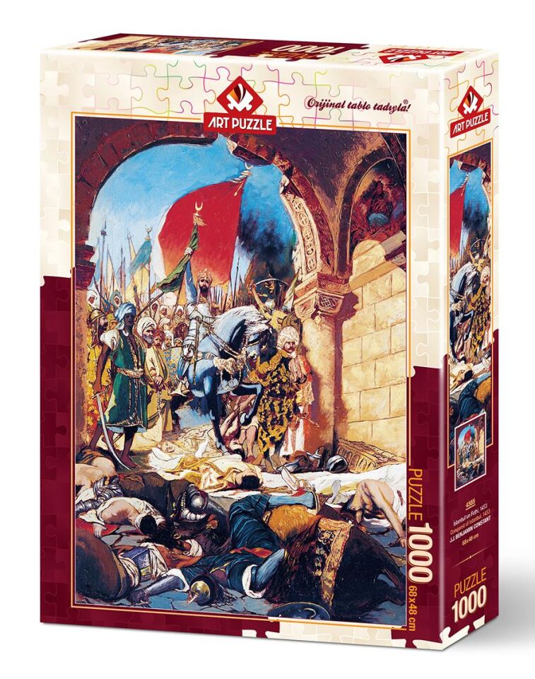 Art Puzzle İstanbul'un Fethi,1453 1000 Parça Puzzle